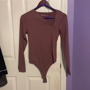 Abercrombie asymmetrical bodysuit